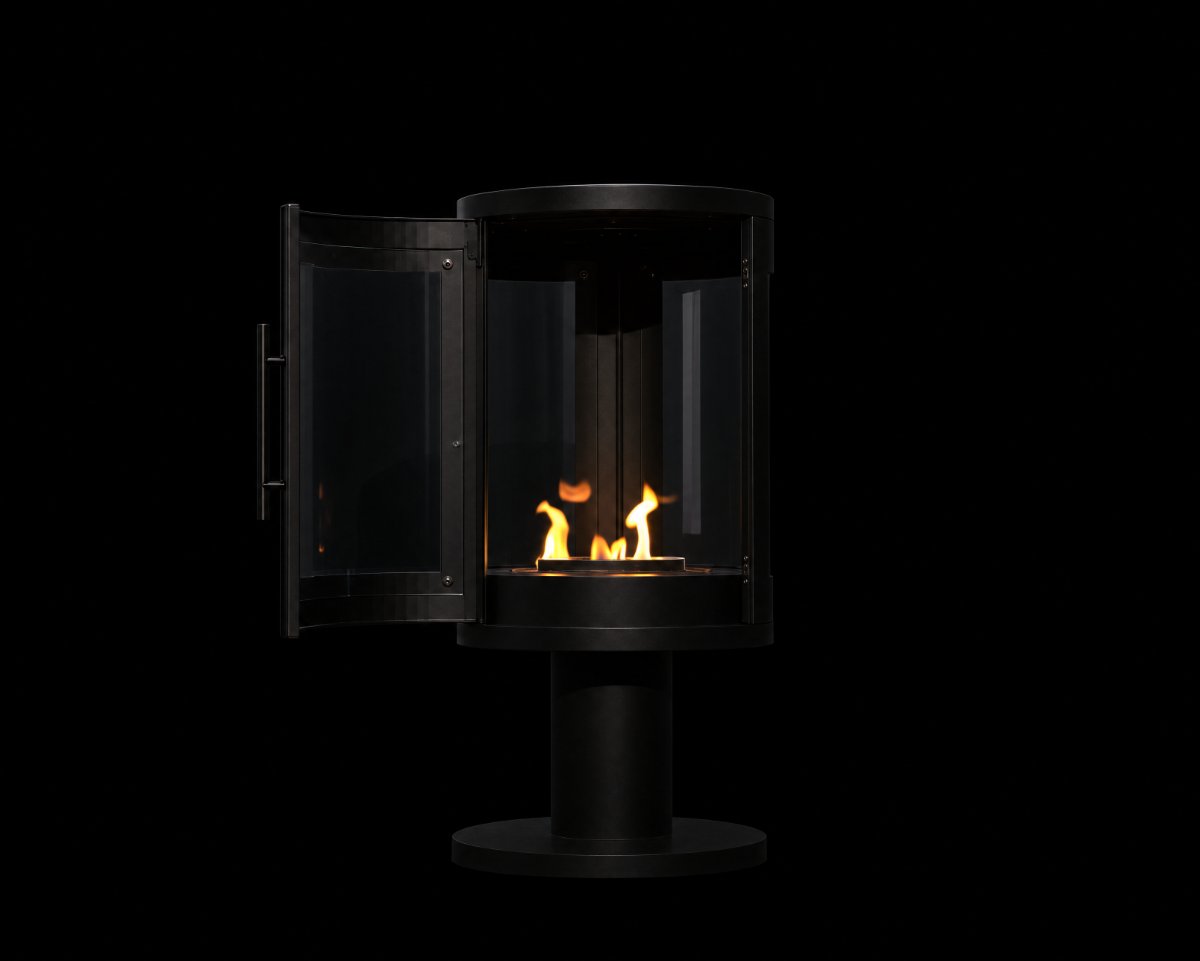 Bio-ethanol pedestal stove