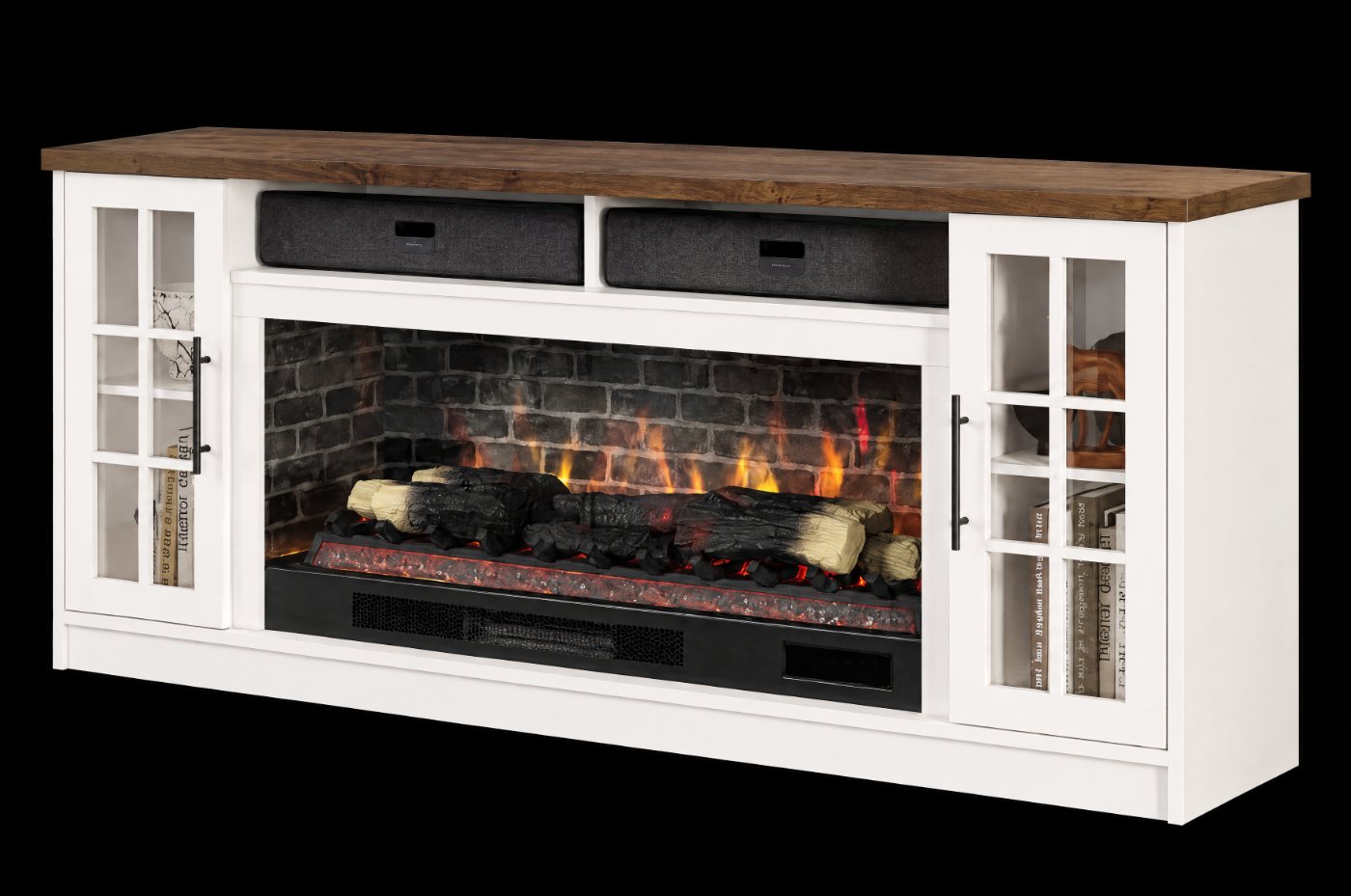 DECORFLAME media console electric fireplace