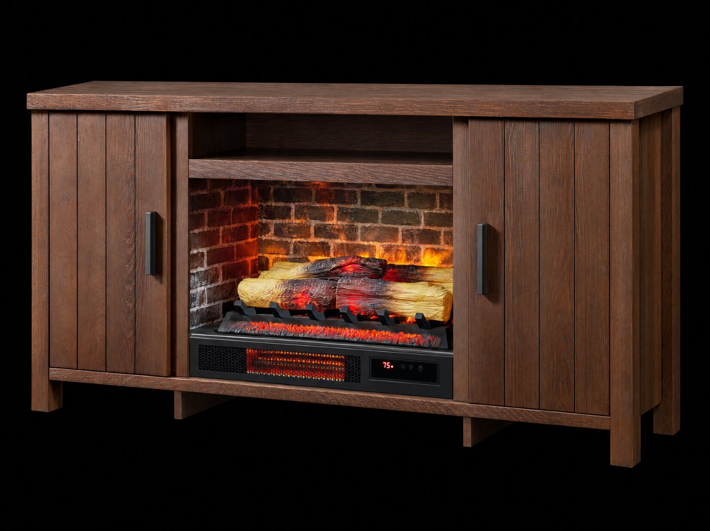DECORFLAME media console electric fireplace