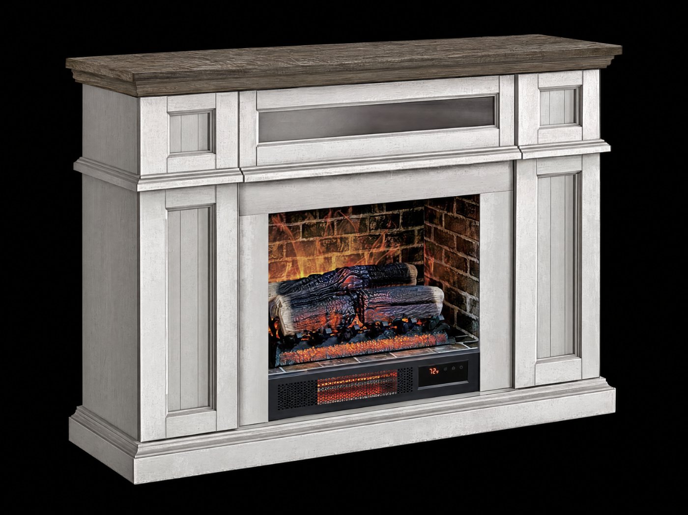 DECORFLAME mantel suite electric fireplace